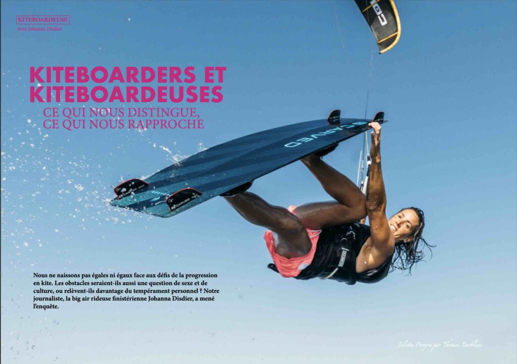 Trip surf kite australie femme solo. Rencontre : championne du monde kite-surf wingfoil hawaii vagues ponta preta. Femmes : apprentissage, peur, charge mentale, progression, sexisme, ambiance. 