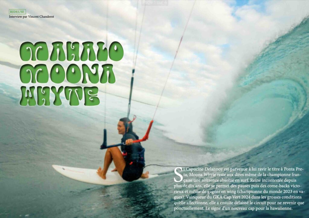 Rencontre : championne du monde kite-surf wingfoil hawaii vagues ponta preta. 