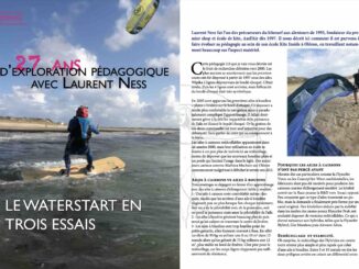 pedago waterstart hybride caisson foilkite big board twintip kite