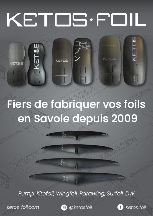 foil ketos kite wingfoil downwind sup surf-foil dockstart pumpfoil carbone haut module 